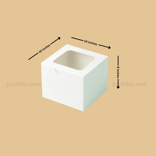 10×10×8 Cake Box — Pack of 20