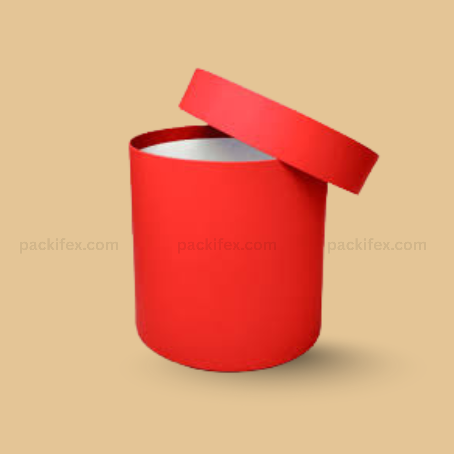 Trio Tone (6x6) Round Rigid Gift Box – Packifex