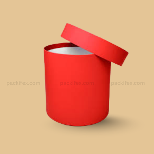 Trio Tone (6x6) Round Rigid Gift Box – Packifex