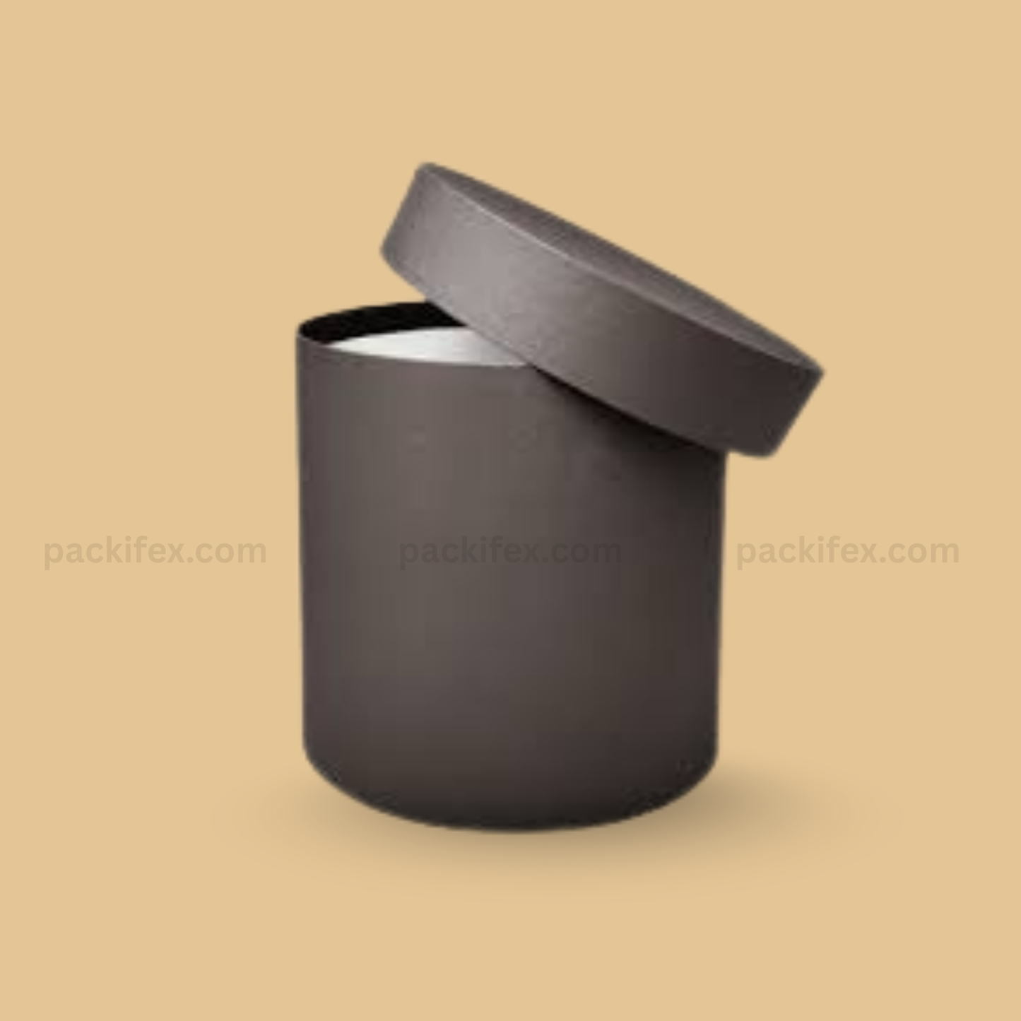 Trio Tone (6x6) Round Rigid Gift Box – Packifex